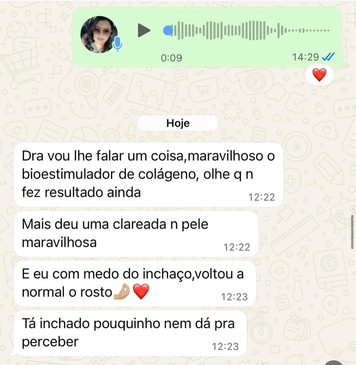 Feedback de melhora